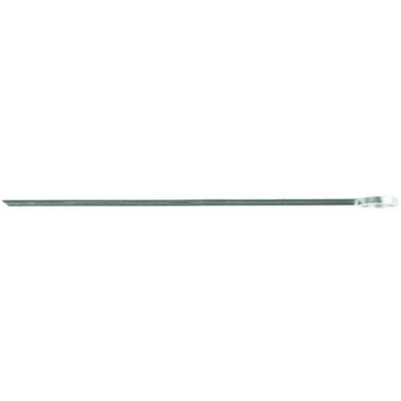 STAINLESS STEEL FLAT SKEWER 35CM 12/PKT