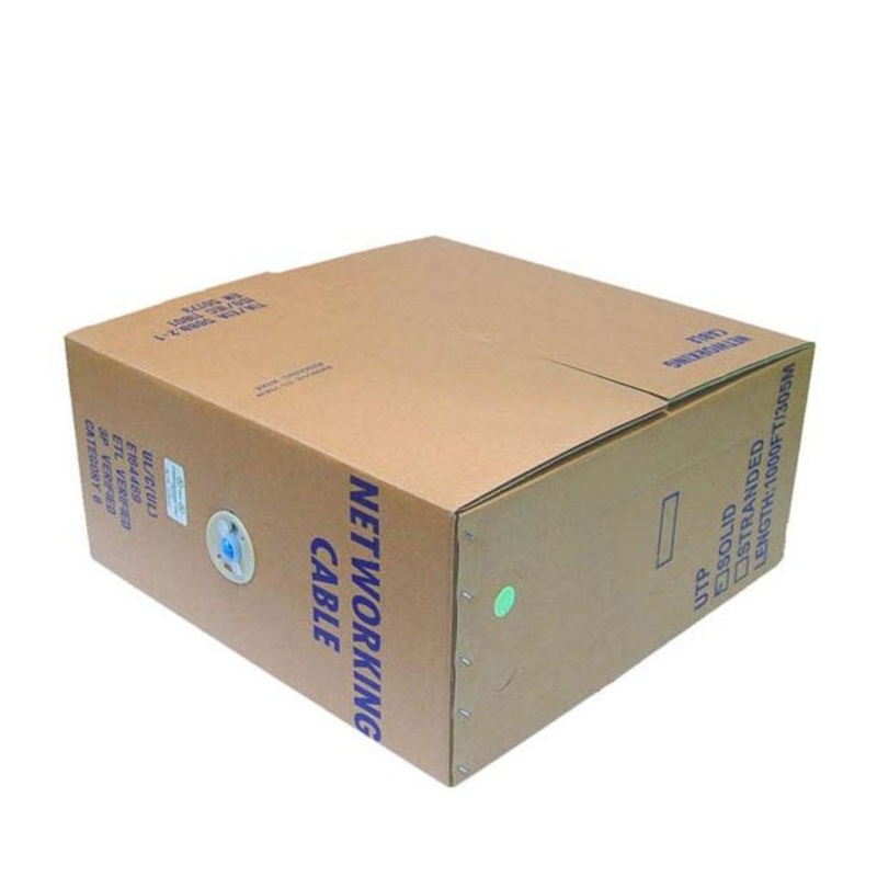 DYNAMIX 100m Cat6 Ivory UTP SOLID Cable Roll, 250MHz, 23AWGx4P, PVC CM UL Rated Jacket.