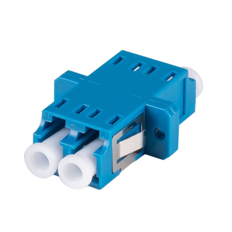DYNAMIX Fibre LC/LC Duplex Single- mode Joiner, Ceramic sleeve, Blue colour