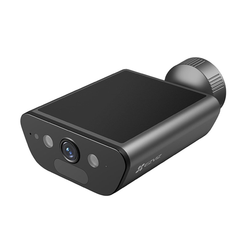 EZVIZ 8MP WiFi Outdoor Camera with Built-in Solar Panel & 10400mAh Rechargable Battery. IP65 Weather Proof. Colour Night Vision, 24/7 Always-on, 2-Way Talk, Active Defense, Smart Human Detection.