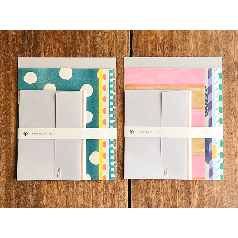 Mizushima IROIRO Letter Set – Dots and Stripes