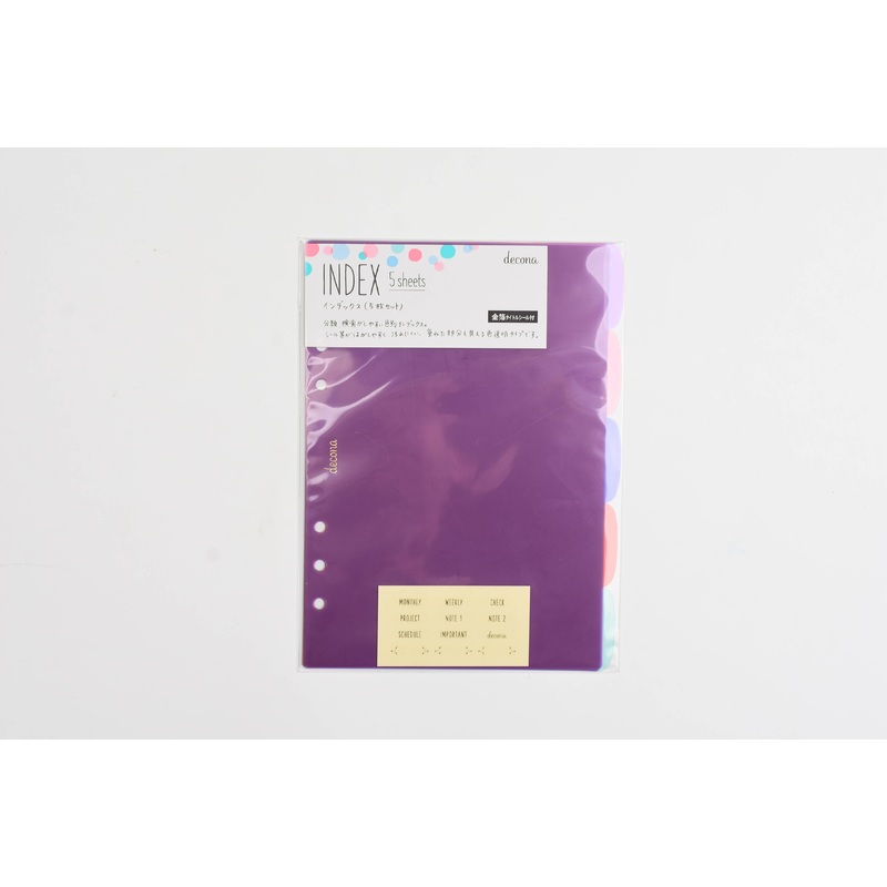 Raymay Decona – A5 Size – Accessories