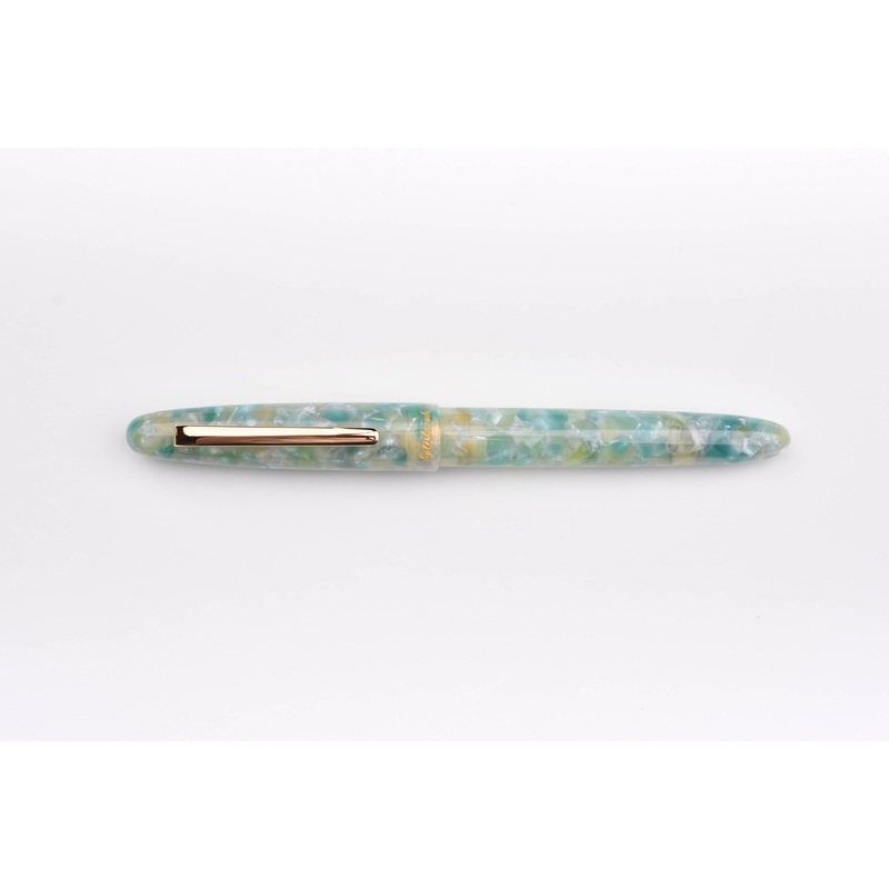 Esterbrook Estie Fountain Pen – Sea Glass – Gold Trim