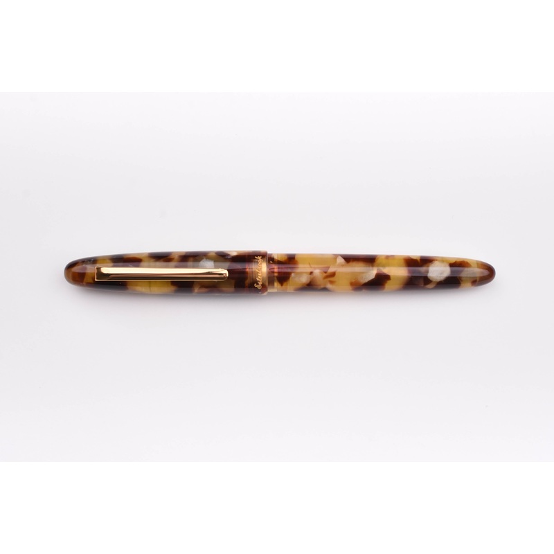 Esterbrook Estie Fountain Pen – Tortoise – Gold Trim