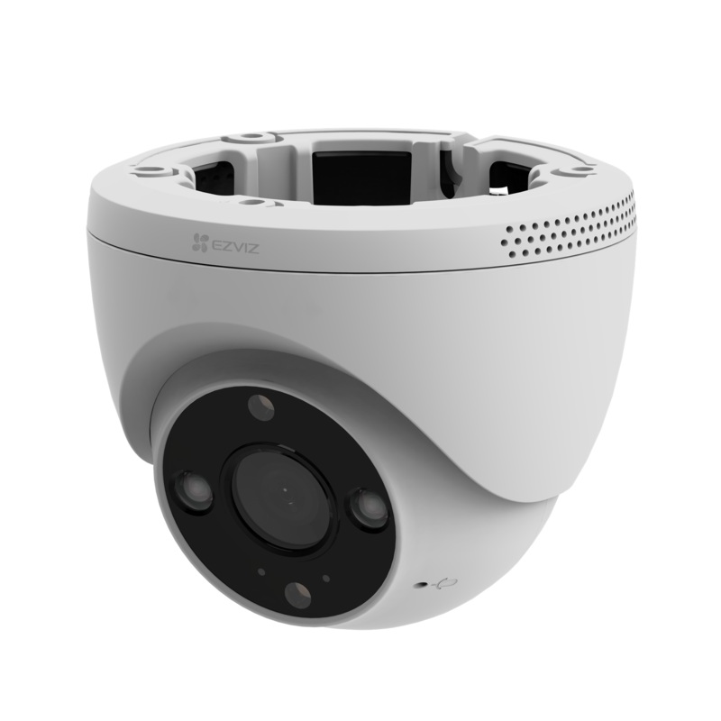 EZVIZ 3MP Fixed Turret WiFi Smart Home Camera with Active Defense. Light & Siren. 2-Way Talk. Colour Night Vision. IP67. AI Human & Vehicle Shape Detection. Supports H.265. MicroSD Card Slot (512GB)
