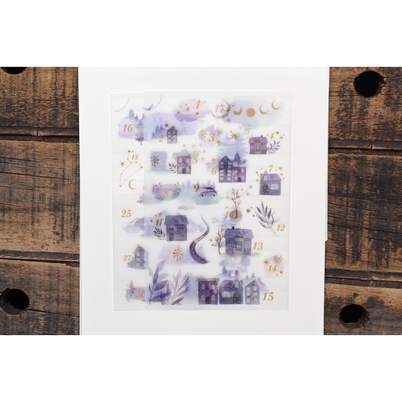 MU Print-On Stickers – Town Scenes Monthly – #164