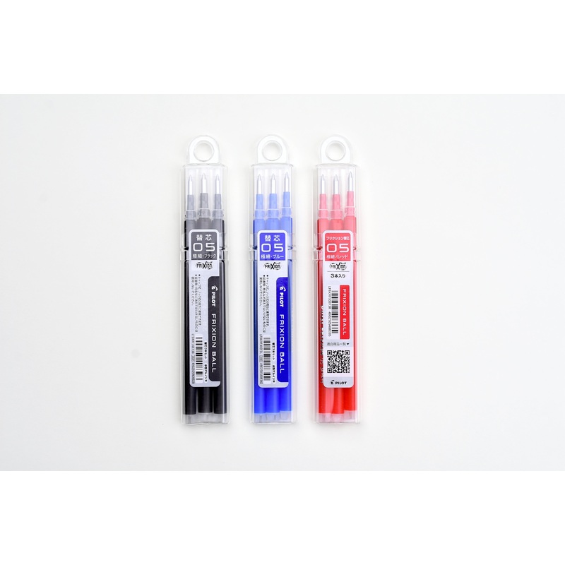 Pilot FriXion Ball Refill – 0.5mm – Pack of 3