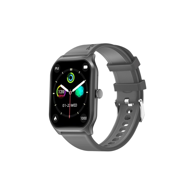 PROMATE IP67 Smart Watch with Fitness Tracker & Bluetooth. 2.01″ HD Display. Up to 15 Days Battery Life. Heart Rate/Step/Sleep Tracker. Built-in Games. 200+ Customized Watch Faces. Black