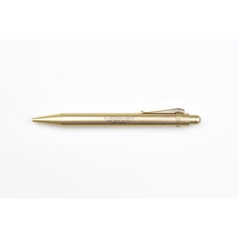 Raymay x A.G. Spalding & Bros. – Brass Ballpoint Pen