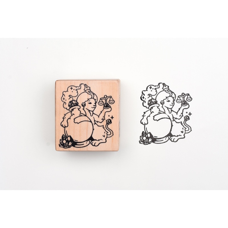 Stationery Zoo – Sphinx of Black Quartz Ink Stamp
