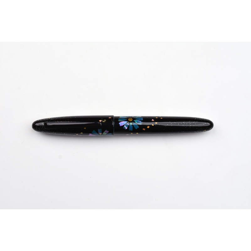 Taccia Miyabi Bon-Bori Fountain Pen – Blue Daisies – Limited Edition
