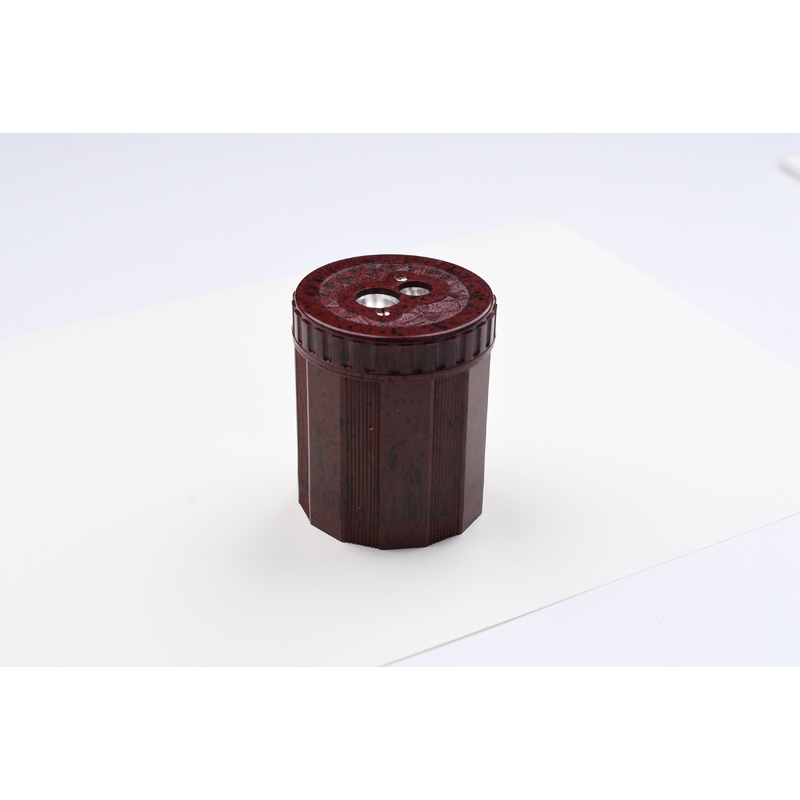 Dux Duroplast Double Pencil Sharpener – Marbled Red