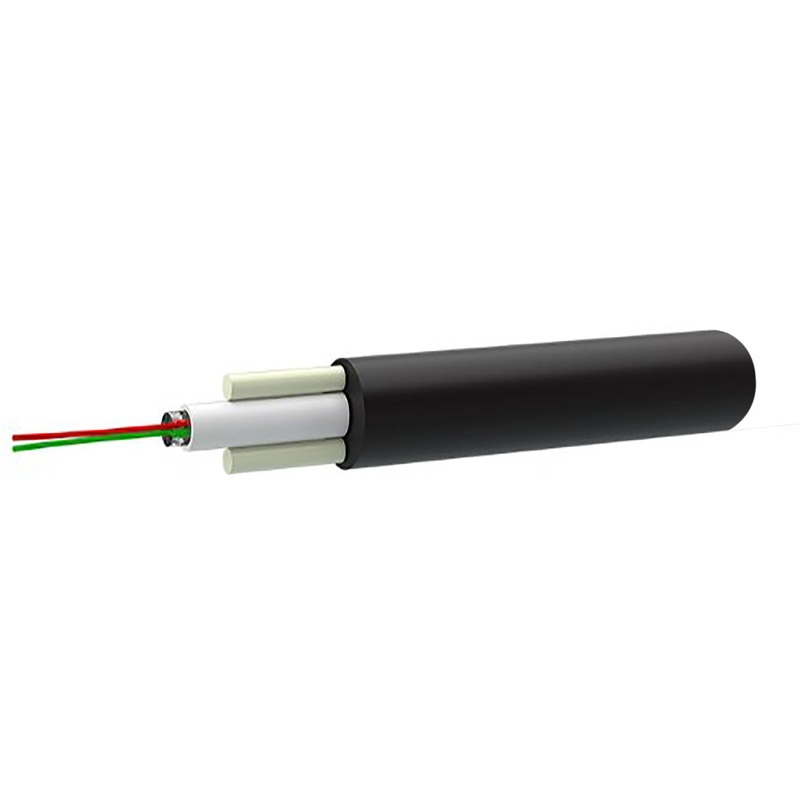 DYNAMIX OS2 2 Core Single Mode Loose Tube Direct Bury Outdoor Fibre Cable Roll. All-Dielectric Cable Construction. Cut & Measure. Sold per Meter. GENERALLY IN STOCK 3 DAY LEAD TIME