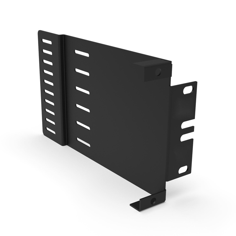 DYNAMIX Zero RU Bracket for FPP-x Fibre Plates & Modules, Unloaded. Free up Extra Space in the Cabinet. Bracket Installs Vertically.