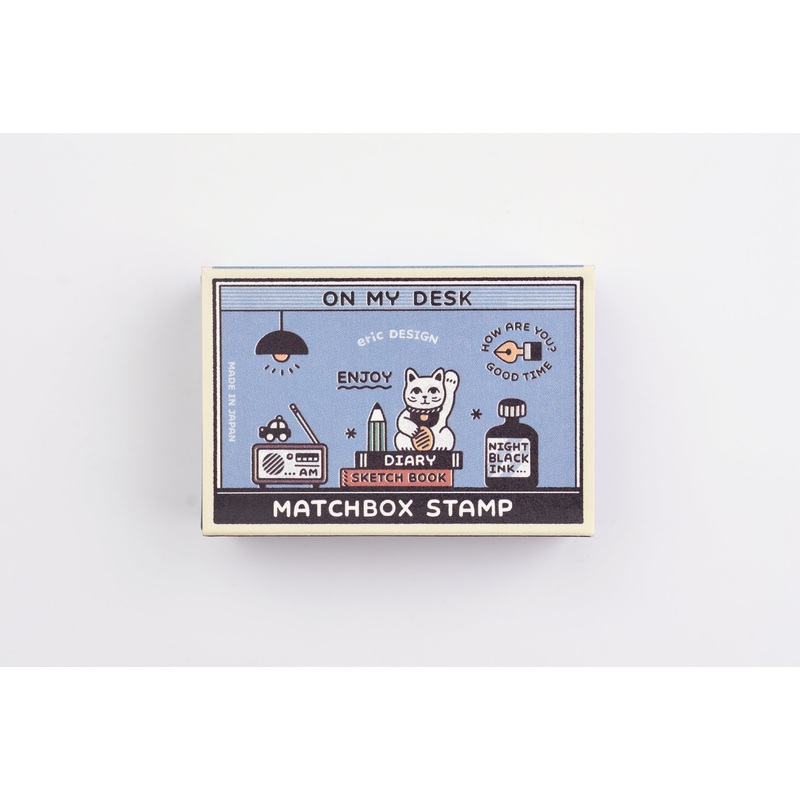 Eric Small Things x SANBY Matchbox Stamp – On My Desk