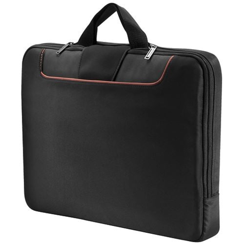 EVERKI Commute Laptop Sleeve 18.4”. Advanced Memory Foam for Added Protection. Soft Anti-scratch Inner Lining. Front Stash Pocket. Stow-away Carrying Handles. Lifetime Warranty. Black Colour.
