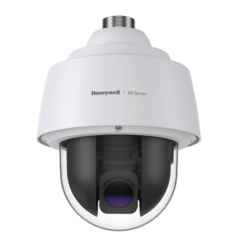HONEYWELL 60 Series 2MP WDR Outdoor 30X Optical Zoom Speed Dome Camera. 1/2.8 2 Megapixel progressive scan CMOS. 4.3 mm ~ 129 mm, DC-IRIS. H.265 HEVC Smart Codec.UPoE, 24 VAC