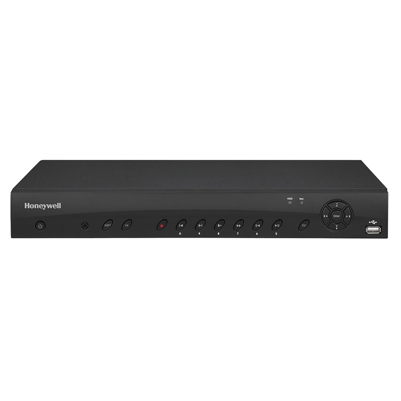 HONEYWELL Performance Series – 16 Channel 4K/8MP eNVR with Quad-Core Processor. **No HDD Included** Supports H.265/H.264 Decoding. 16x POE Ports. HDD Up to 16TB. 1x