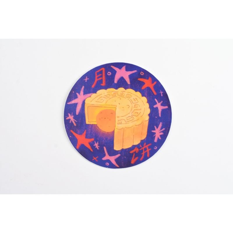 LAZI SOOZ Mooncake Sticker