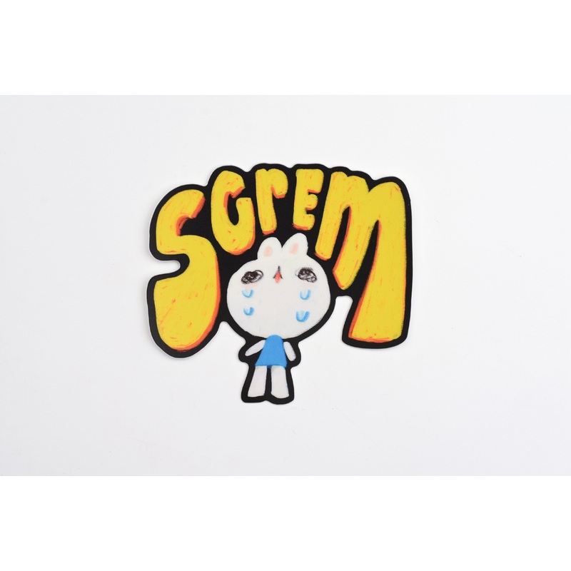 LAZI SOOZ Screm Sticker