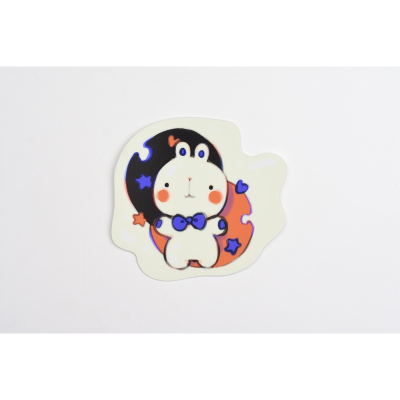LAZI SOOZ White Rabbit Sticker