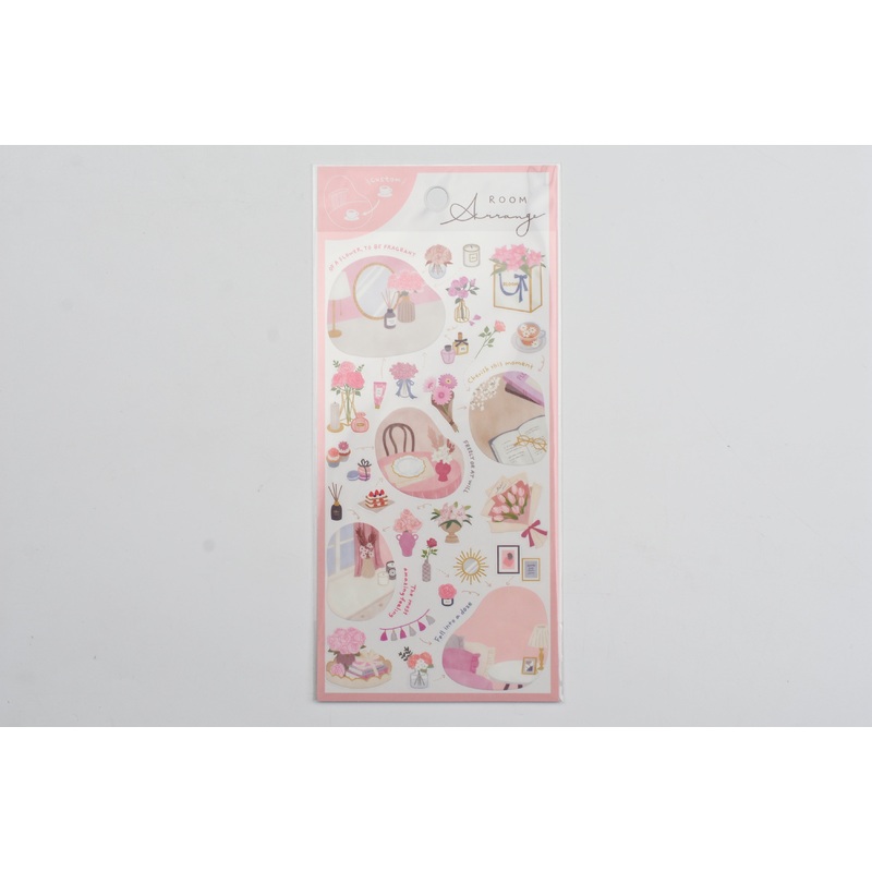 Mind Wave Room Arrangement Sticker – Flower