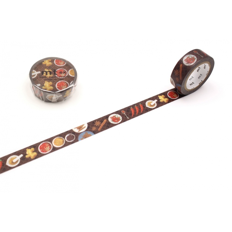 mt Washi Tape – Row of Spices