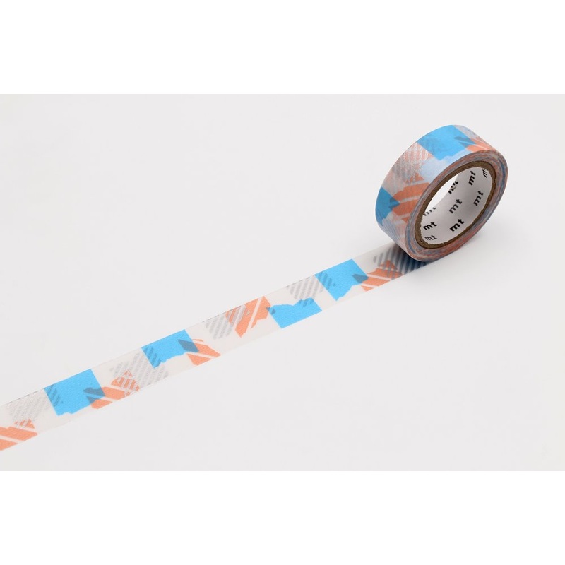 mt Washi Tape – tsugihagi blue x pink