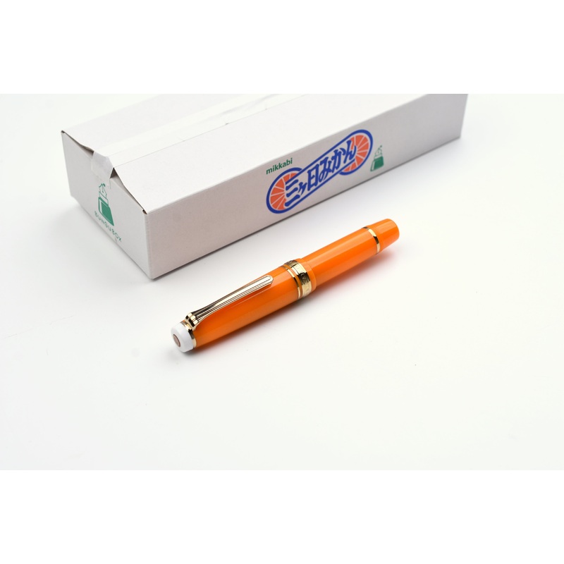 BUNGUBOX Original Fountain Pen – Mikkabi Mandarin Orange
