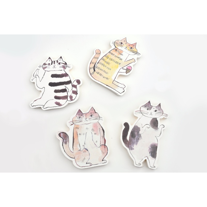 Classiky – Toranekobonbon Cat Cutout Message Cards