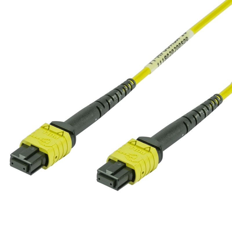 DYNAMIX 100M MPO APC ELITE Trunk Single mode Fibre Cable. POLARITY A Straight Through Cable. Made with ELITE Low Loss Female Connectors *7-14 Days Lead Time if No Stock