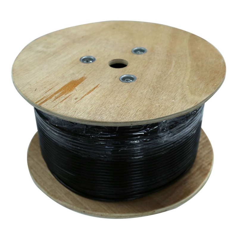 DYNAMIX 305m Cat5E STP EXTERNAL UV Stabilised SOLID Cable Roll.
