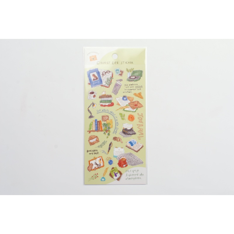 Mind Wave Choosy Life Sticker – Stationery