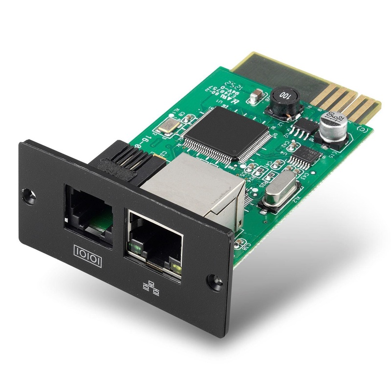 APC Easy UPS Online SNMP Card. 10/100 BaseT Connection.