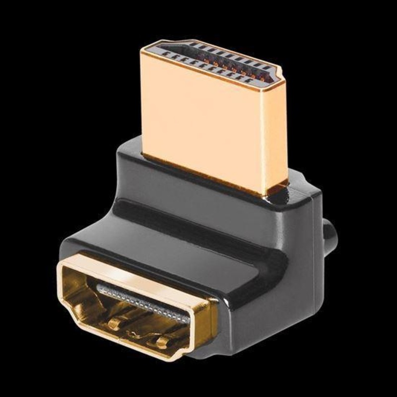 AUDIOQUEST HDMI 90 Degree – W Adaptor. Wide Side – W. Right Angle
