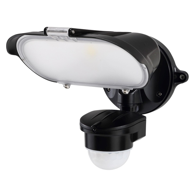 HOUSEWATCH 40W Singl LED Floodlight With Motion Sensor IP54. Passive IR