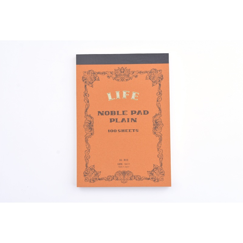 Life Noble Note Pad – B6 – Plain