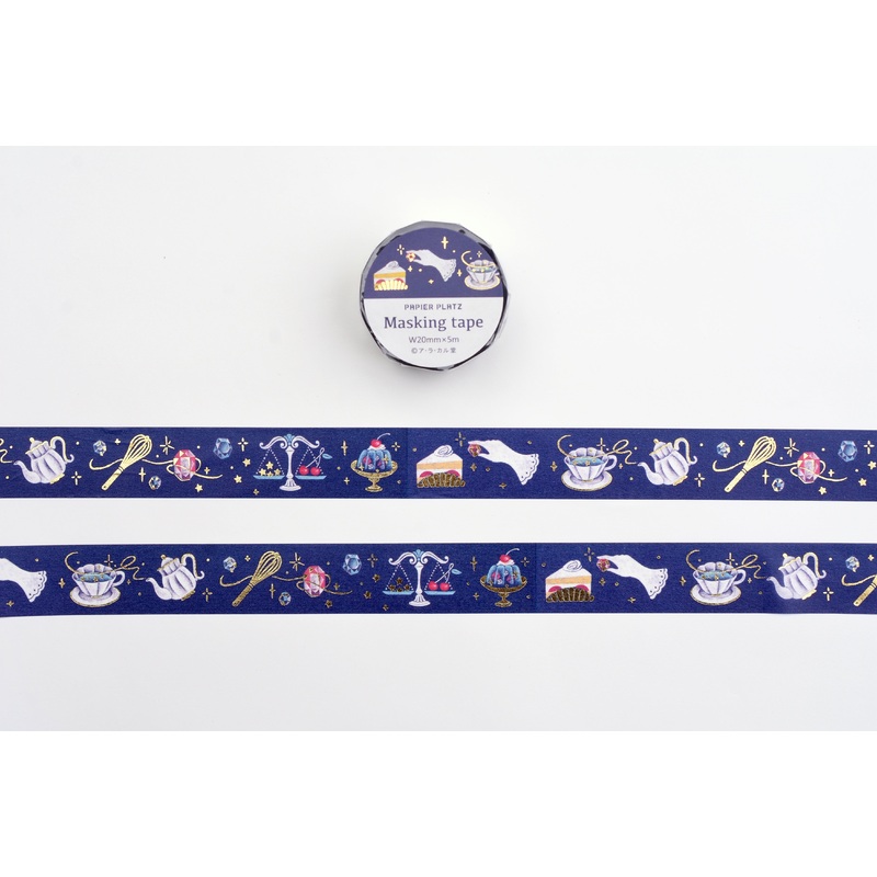 Papier Platz x A La Cardo – Midnight Kitchen Masking Tape