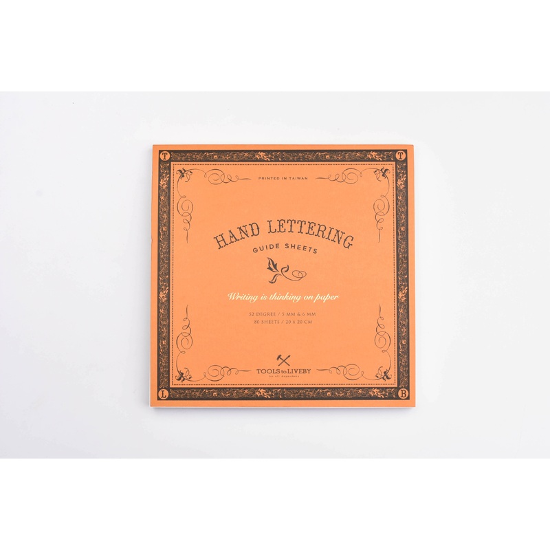 Tools to Liveby Calligraphy Practice Notebook (Handwriting)