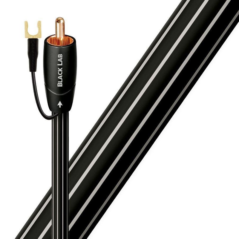 AUDIOQUEST Black Lab 12M Subwoofer Cable. Long Grain Copper (LGC)