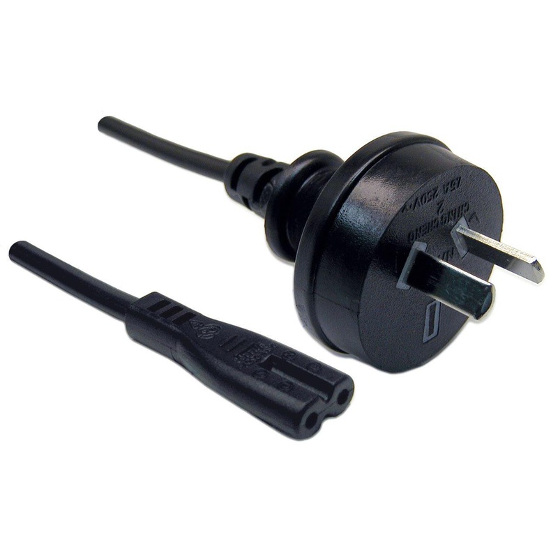 DYNAMIX 2M Figure 8 Power Cord – 2-Pin Plug To Figure 8 (IEC 320 C7)