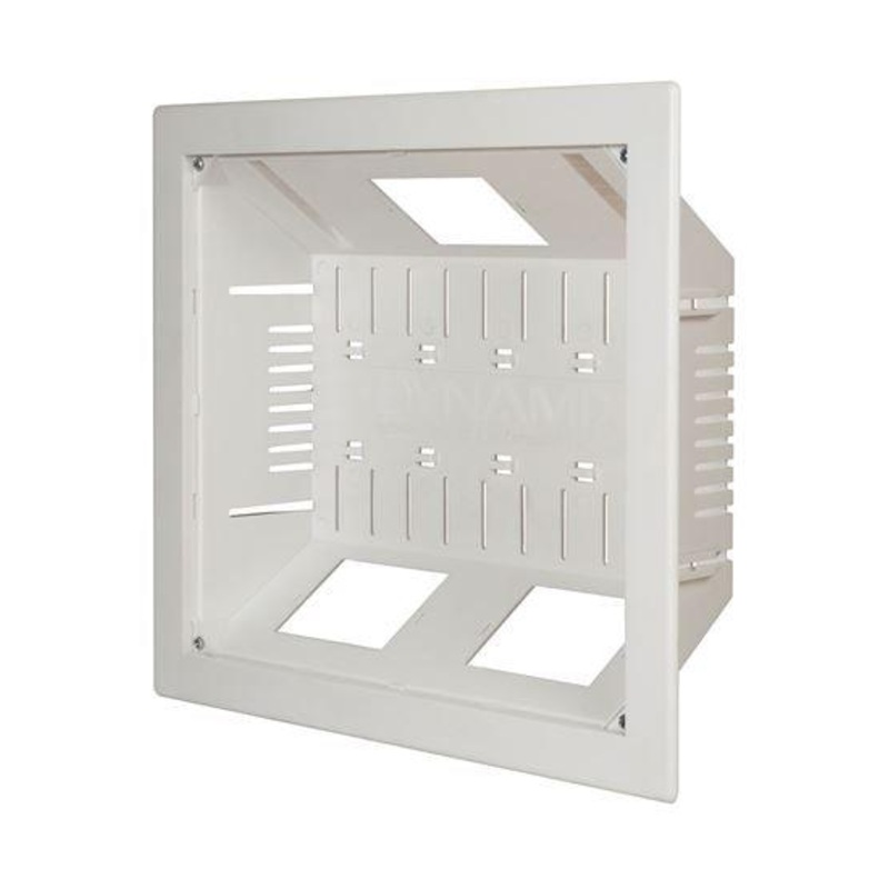 DYNAMIX Recessed Entertainment Box Delivering AV, Data & Power In Wall