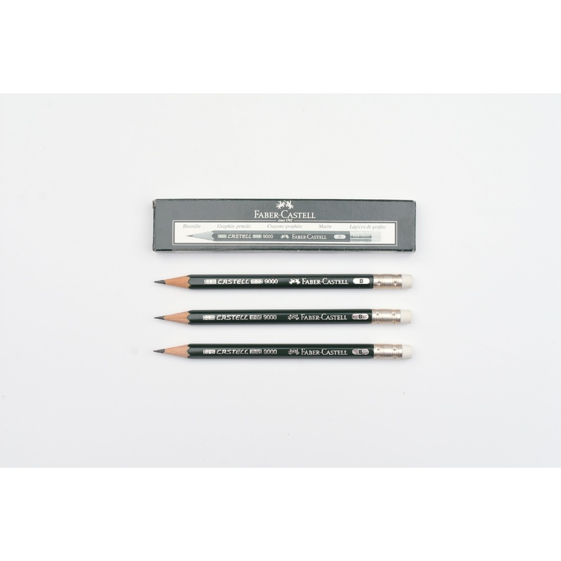 Faber-Castell – Castell 9000 Perfect Pencil Refills – Pack of 3
