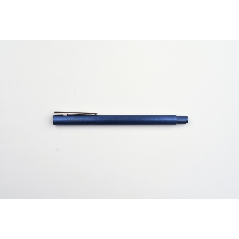Faber-Castell – Design Neo Slim Fountain Pen – Dark Blue Aluminum