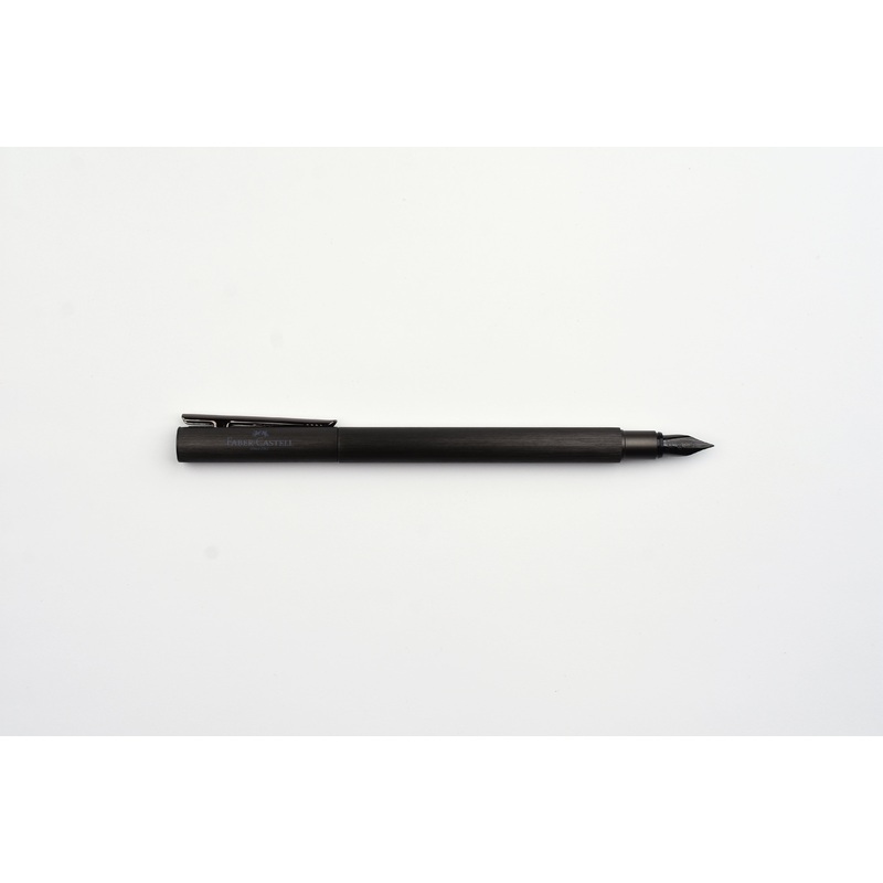 Faber-Castell – Design Neo Slim Fountain Pen – Gunmetal Aluminum
