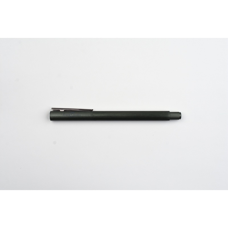 Faber-Castell – Design Neo Slim Fountain Pen – Olive Green Aluminum