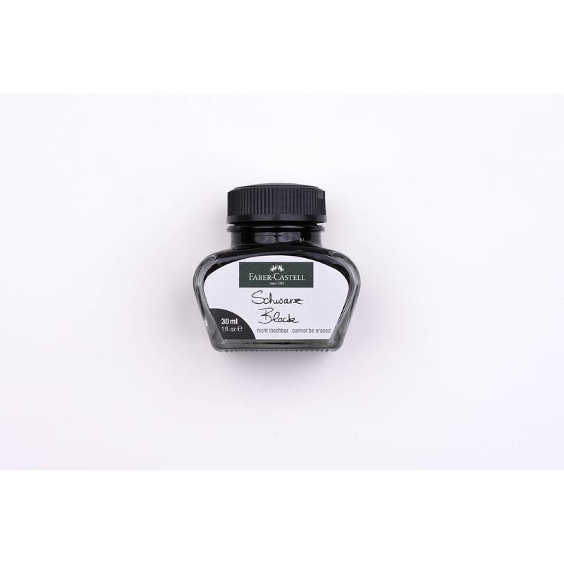 Faber-Castell – Fountain Pen Ink Bottles – Black – 30ml Bottle