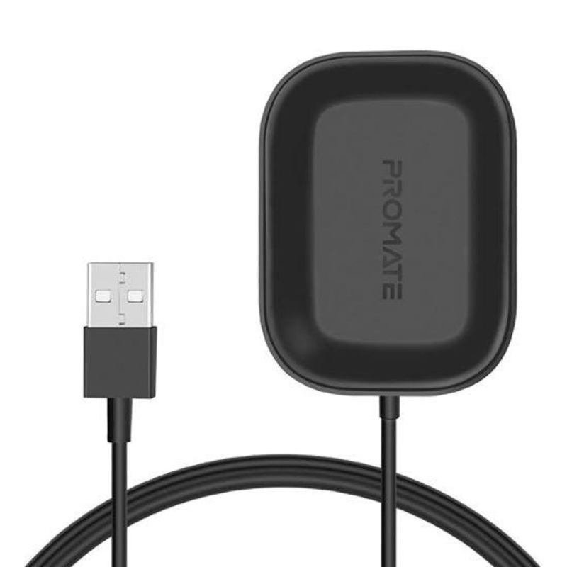 PROMATE 5W Anti-Slip Qi Wireless Charging Dock For Apple Airpods &