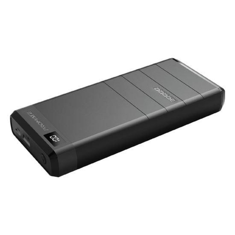 PROMATE 78W Power Delivery Backup Battery. 30000mAh Battery Capacity.