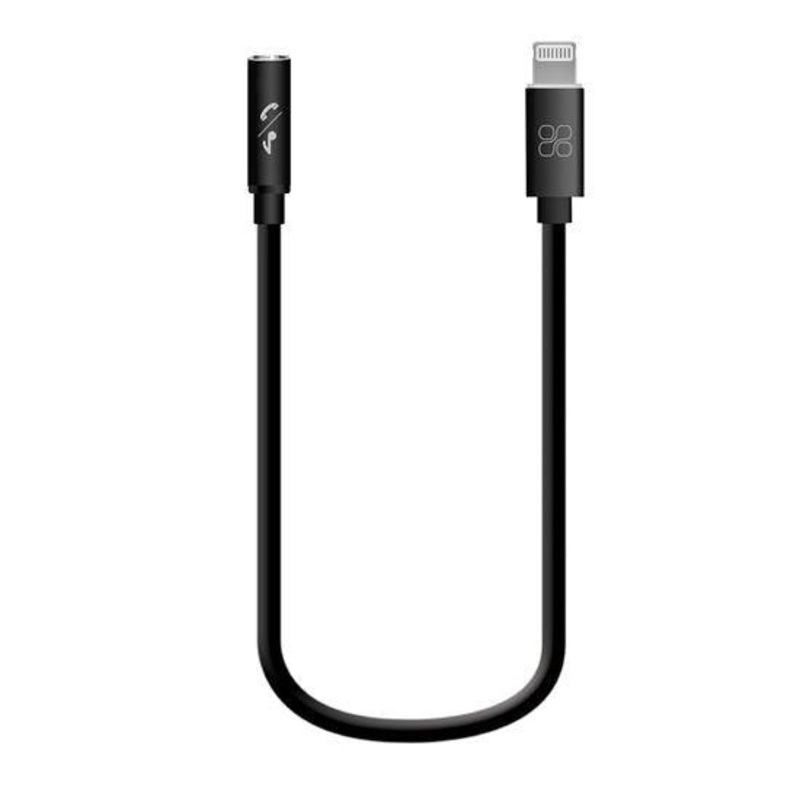 PROMATE Apple MFi Certified Lightning To 3.5mm AUX Connector.